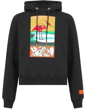 Heron Preston Abstract Hoodie - Grey