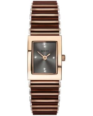 Seksy 2914 Ladies Dress Watch - Brown
