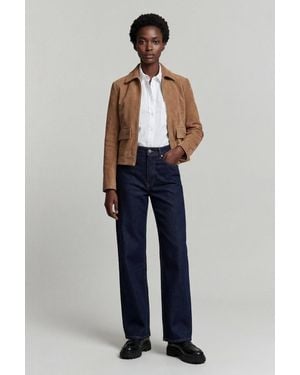 Weston Cara Suede Jacket - Blue