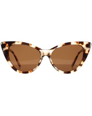 Montana Mp71 D Mat Licht Demi Bruin Gepolariseerde Zonnebril