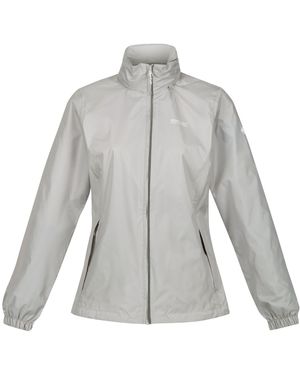 Regatta Ladies Corinne Iv Waterproof Jacket (Cyberspace) - Grey