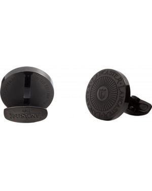 Lancaster Gla020A-Bk Cufflinks - Black