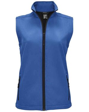 Sol's Ladies Race Softshell Gilet (Royal) - Blue