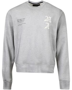 Amiri Wes Lang Solar Kings Crew Heather - Grey