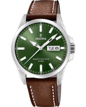Festina F20358-5 Classic Watch - Green