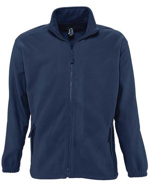 Sol's North Full Zip Outdoor Fleece Jacket - Blue