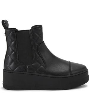 Carvela Kurt Geiger Connected Quilt Boots - Black