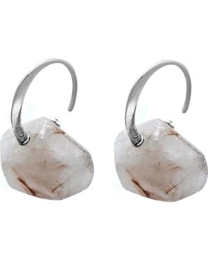 Gc Cwe90706 Ladies Earrings Sterling - Metallic