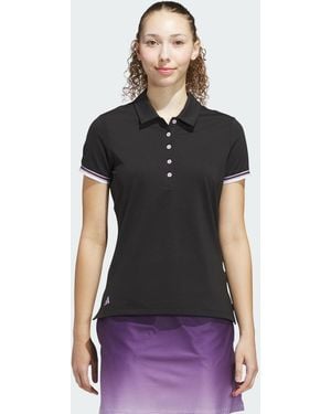 adidas Ultimate365 Short Sleeve Polo Shirt - Black