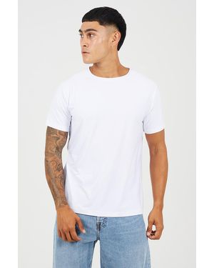 Brave Soul Classic Crew Neck T-Shirt - White