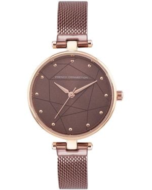 French Connection Accessories Analog Watch Strap - Pink