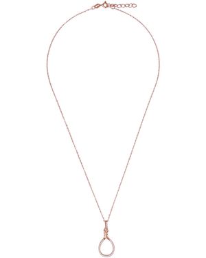 Orphelia 'Aava' 925 Sterling Chain With Pendant - Metallic