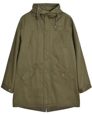 Lambretta Douchebestendige Parka (kaki Groen)