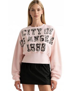 Busem Katoenmix Sweatshirt - Roze