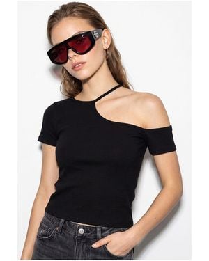 Bianco Lucci Blouse - Black