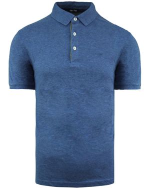 Eden Park Cotton Polo Shirt - Blue