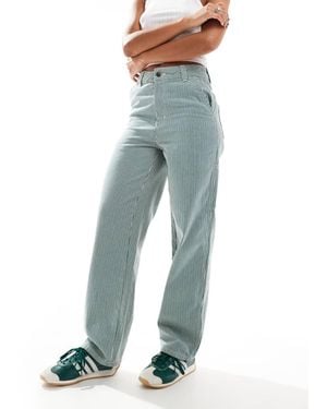 Dickies Hickory Striped Trousers - Blue