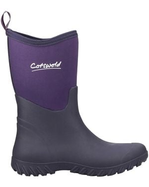 Cotswold Ladies Ashmead Wellington Boots - Blue