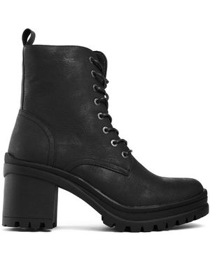 V.Gan Vegan Guava Lace Up Boots - Black