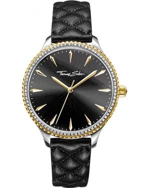 Thomas Sabo Wa0323-221-203-38Mm Ladies Watch - Black