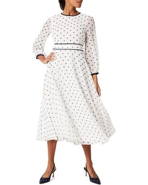 Hobbs Sahara Dress - White