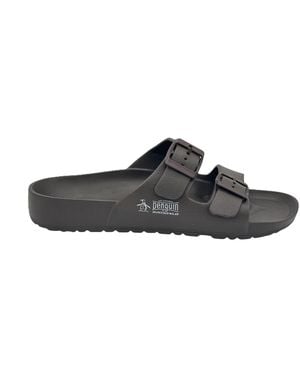 Original Penguin Eden Chocolate Sandals - Black