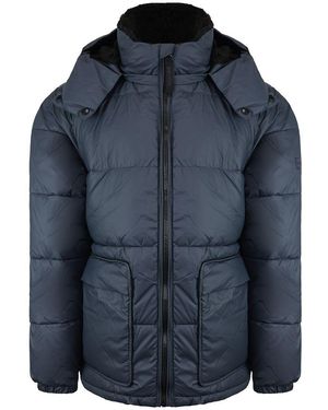 HUNTER Intrepid Puffer Coat - Blue
