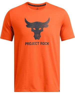 Under Armour Regular Fit Graphic Short-Sleeve T-Shirt - Orange