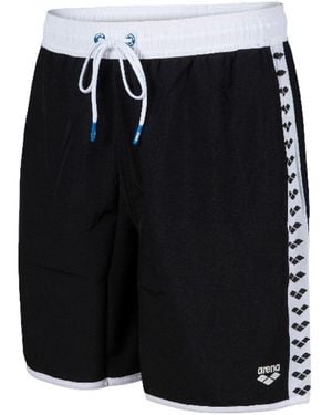 Arena Bermuda Team Stripe - Black
