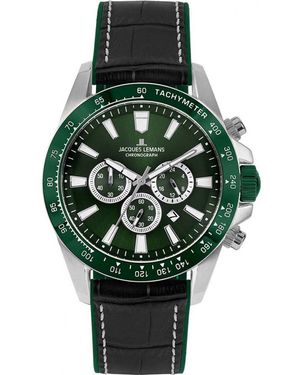 Jacques Lemans 1-2140C Liverpool Watch - Green