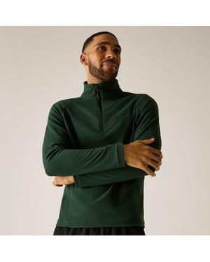 Regatta Great Outdoors Montes Funnel Neck Fleece Jumper (Pine Needle) - Green