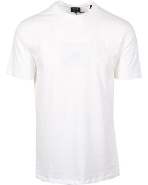 ARMANI EXCHANGE T-Shirt Off Cotton - White