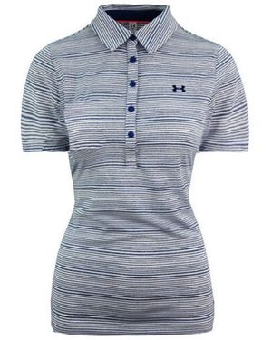 Under Armour Heatgear Shortsleeve Zinger Golf Polo Shirt 1272340 487 - Blue