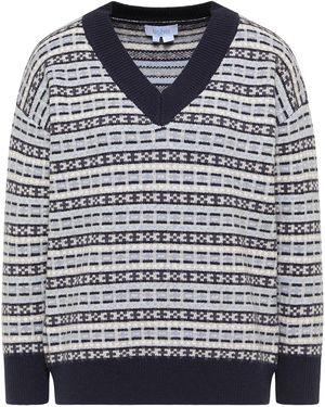 Usha Jumper Lynnea Veelkleurig - Blauw