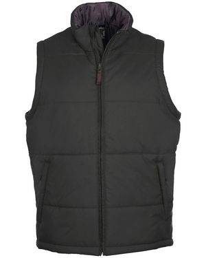 Sol's Warm Padded Bodywarmer Jacket - Black