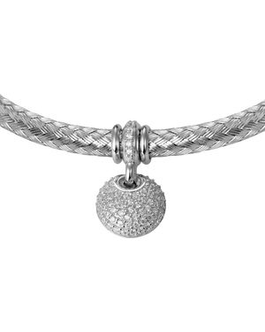 Orphelia 925 Sterling Bracelet - Grey