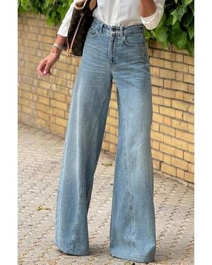 Everyday the Label Wide Leg Highwaisted Jeans - Blue
