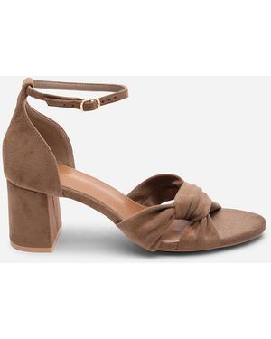 Where's That From Avelia Strappy Block Heel Sandal - Pink
