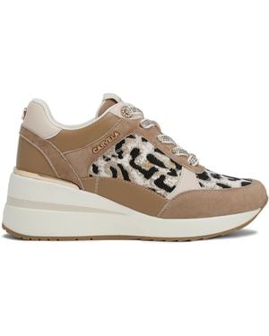 Carvela Kurt Geiger Divina Trainer Trainers - Natural
