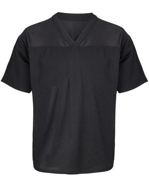 Sol's Adult Nino V Neck T-Shirt - Black
