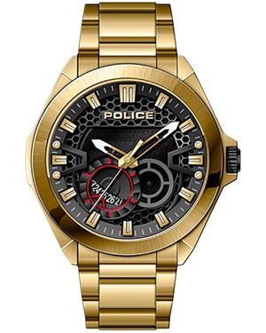 Police Watch Quartz Stainless Steel - Metallic