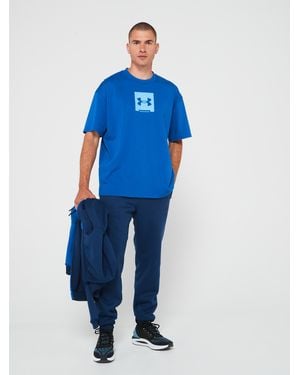 Under Armour Training Oversized Box Logo T-Shirt - Blue