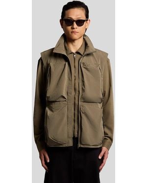 Lyle & Scott Lightweight Ripstop Gilet - Natural