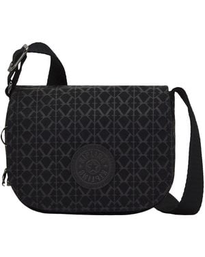 Kipling Loreen Mini Signature Crossbody Bag - Black
