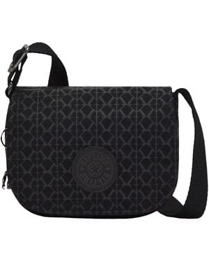 Kipling Loreen Mini Signature Crossbody Bag - Black