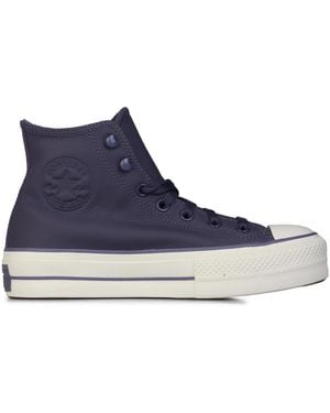 Converse Chuck Taylor All Star Lift Platform Trainers - Blue
