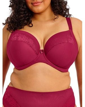 Elomi Nerina Stretch Plunge Bra - Red