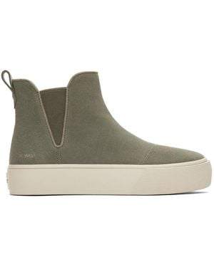 TOMS Fenix Platform Boots - Black