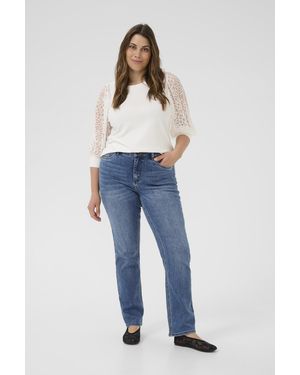 Kaffe Jeans Kcdina Jeans Slim Fit - Blauw