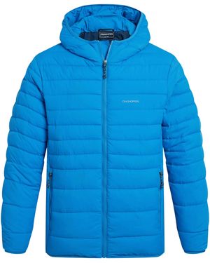 Craghoppers Compresslite Ix Hooded Padded Jacket (Sky Azure) - Blue
